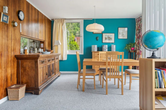 1970s modern house in Milton Hill, Dumbarton, Scotland