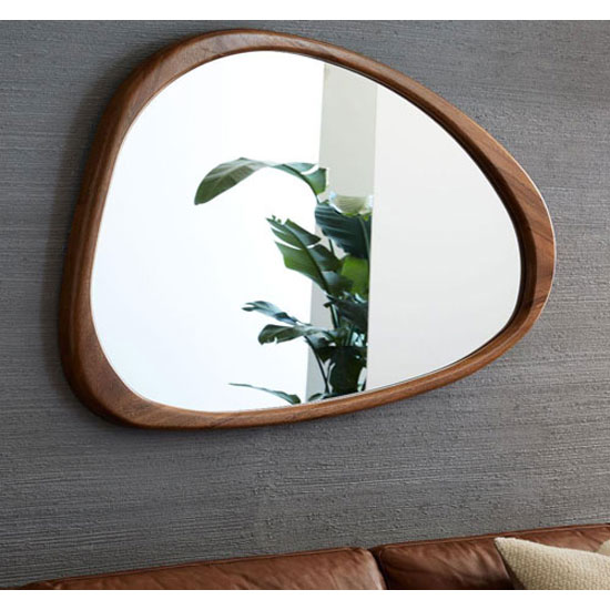 Design spotting: Mid-Century Asymmetrical Wall Mirror at West Elm