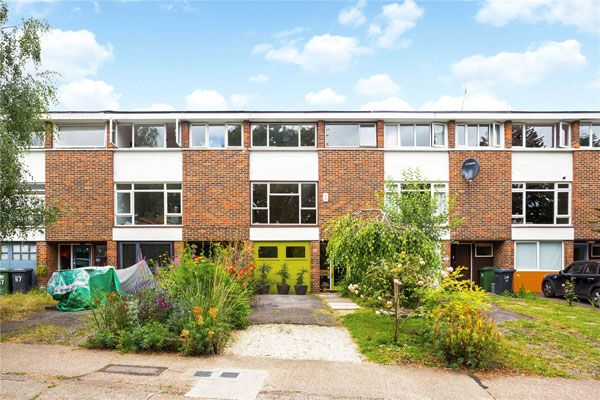 1960s modern townhouse in London SE23