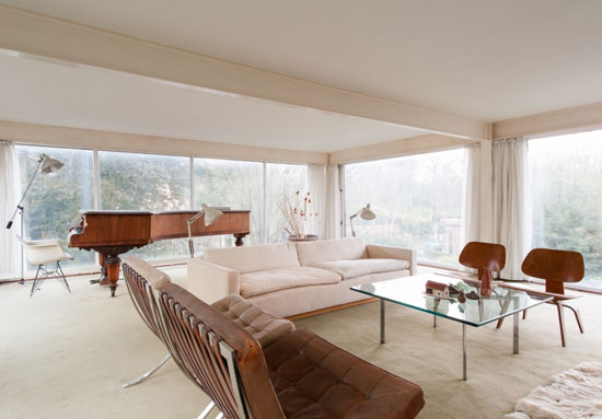 1960s John Winter-designed grade II-listed modernist property in London N6