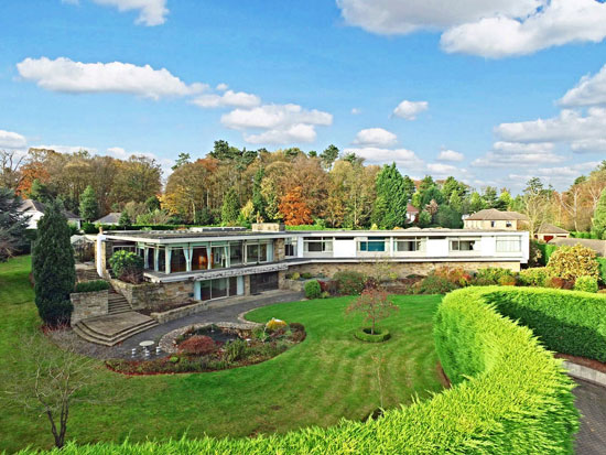 Back on the market: 1960s Elsworth Sykes-designed Garth House midcentury modern property in North Ferriby, East Yorkshire