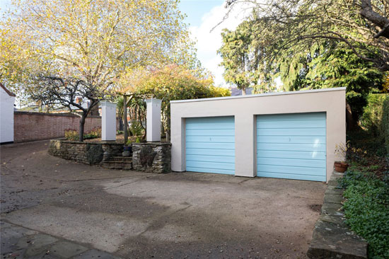 1920s Peter Behrens-designed New Ways art deco house in Northampton, Northamptonshire