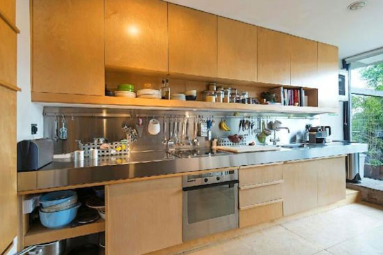 1960s Neave Brown-designed modernist terraced property in London N19