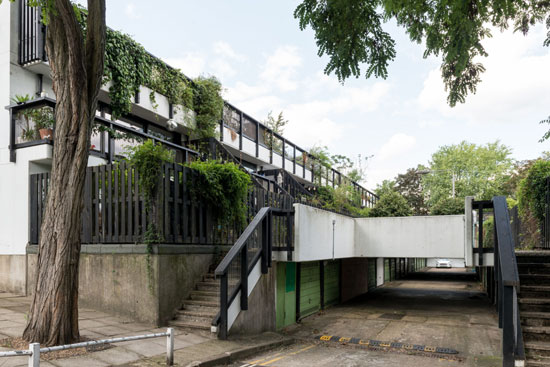 1960s Neave Brown maisonette on the Dunboyne Road Estate, London NW3