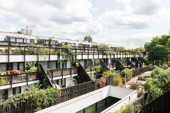 1960s Neave Brown maisonette on the Dunboyne Road Estate, London NW3