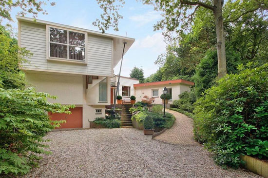 On the market: 1950s four-bedroom midcentury-style property in Bergen, Holland