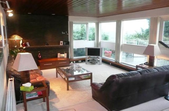 1970s modernist single-storey property in Nemphlar, South Lanarkshire, Scotland