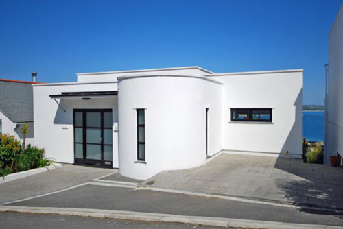 On the market: Two bedroom art deco-styled property in Newlyn, West Cornwall