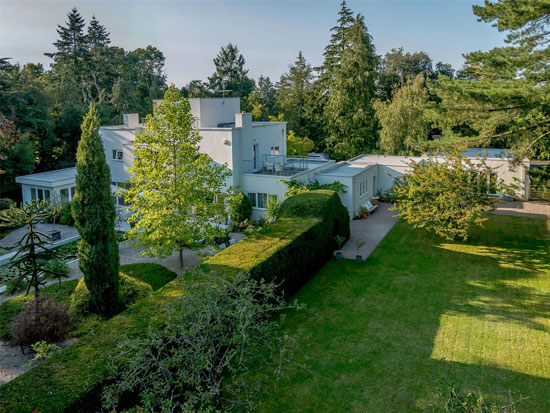 1920s Thomas Tait modern house in Newbury, Berkshire