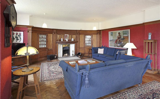 Grade II-listed Edgar Wood-designed Upmeads property in Stafford, Staffordshire