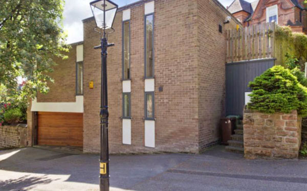 1960s modernist house in Nottingham, Nottinghamshire