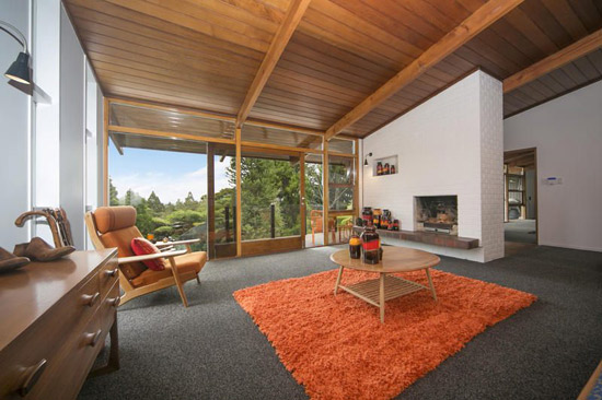 1960s midcentury property in Titirangi, Waitakere City, New Zealand