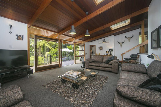 1960s midcentury property in Titirangi, Waitakere City, New Zealand