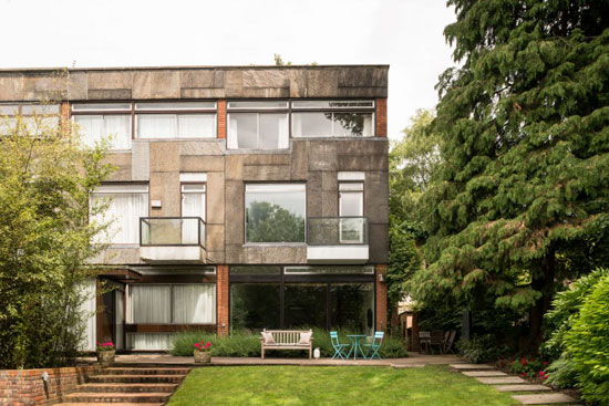 1960s Michael Lyell Associates-designed modernist property in Hampstead village, London NW3