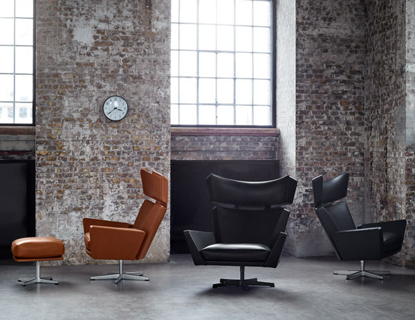 Arne Jacobsen-designed Oksen chair reissued by Fritz Hansen