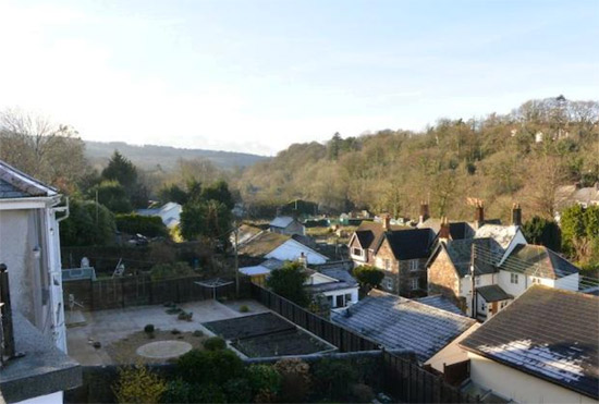 Four-bedroom art deco-style semi-detached property in Okehampton, Devon
