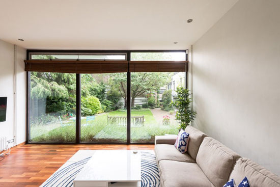 1960s Michael Lyell Associates-designed modernist property in Hampstead village, London NW3