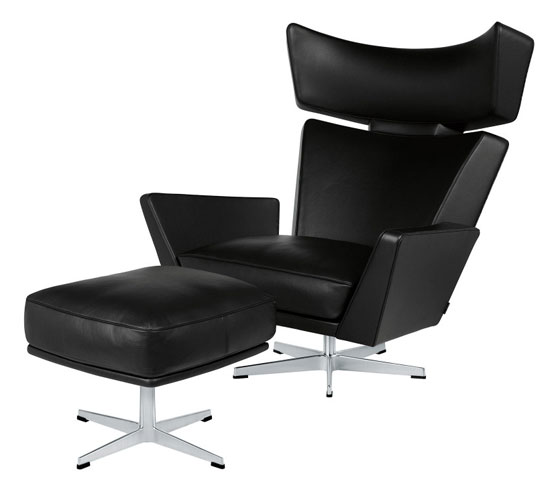 Arne Jacobsen-designed Oksen chair reissued by Fritz Hansen