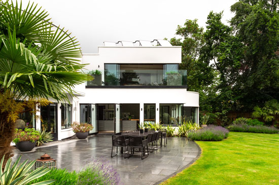 1930s Old San Juan modernist house in Gerrards Cross, Buckinghamshire