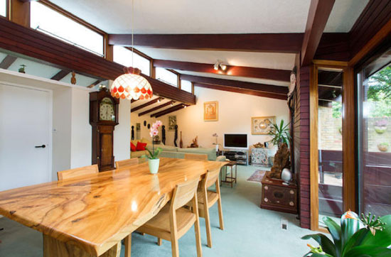 1970s Ted Levy-designed four-bedroom modernist property in London NW1