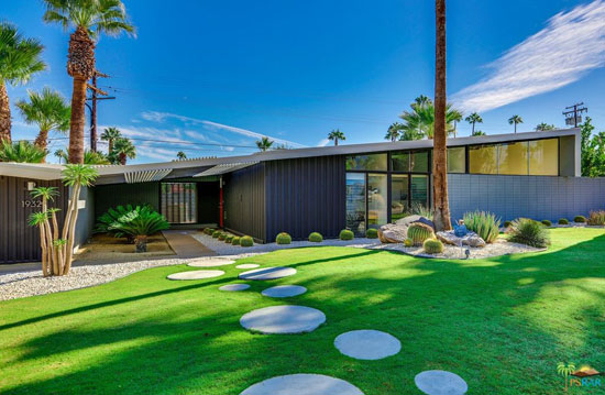 On the market: 1950s William Krisel-designed midcentury modern property in Palm Springs, California, USA