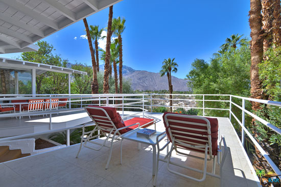 1950s midcentury modern property in Palm Springs, California, USA