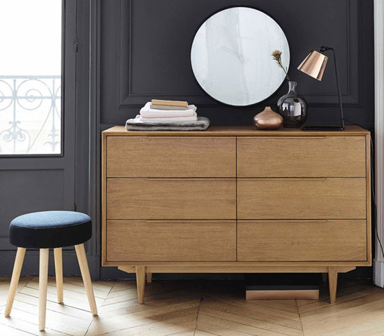 Portobello midcentury modern furniture at Maisons Du Monde