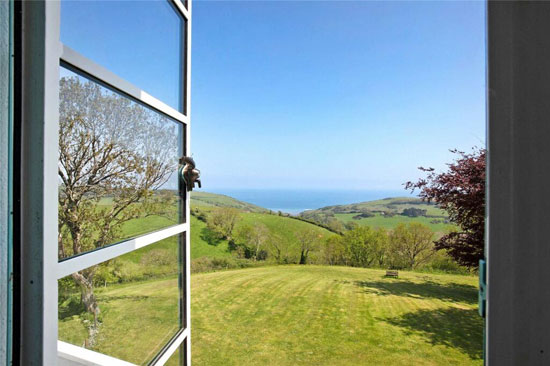 1930s art deco Penhill House in Brixham, Devon