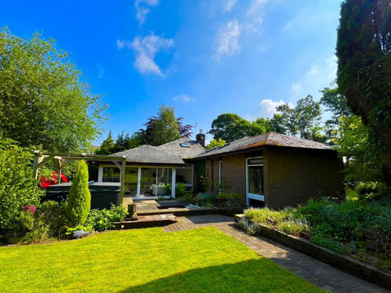 1960s modern house in Eccleston Park, Prescot, Merseyside