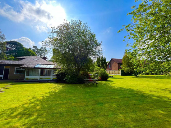 1960s modern house in Eccleston Park, Prescot, Merseyside