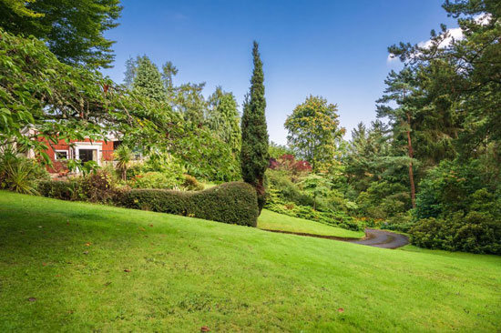 1960s midcentury modern house in Rait, Perth and Kinross, Scotland