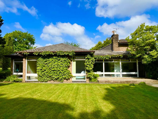 1960s modern house in Eccleston Park, Prescot, Merseyside
