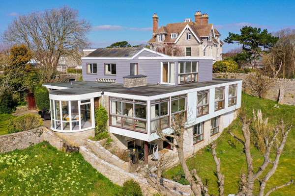 1960s John Morgan modern house in Swanage, Dorset