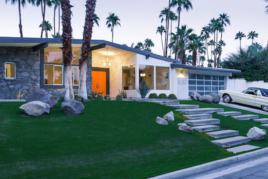 1960s Charles DuBois-designed midcentury modern property in Palm Springs, California, USA