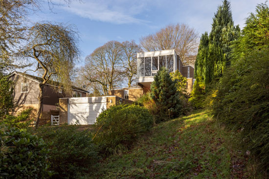 1960s modern house in Parbold, Lancashire