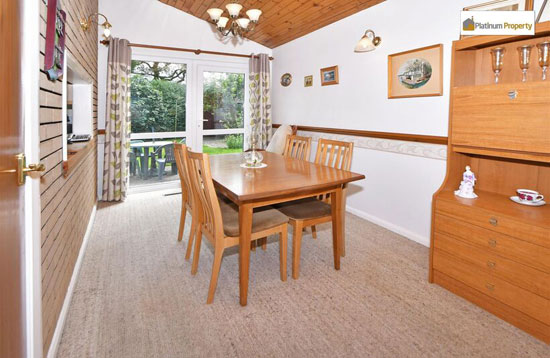 1960s midcentury modern house in Meir Heath, Staffordshire