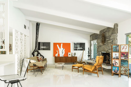 1960s Charles DuBois-designed midcentury modern property in Palm Springs, California, USA