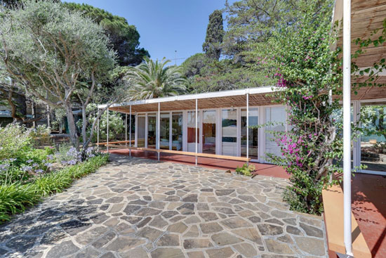 1950s Henri and Jean Prouve Villa Dollander in Le Lavandou, Cote D'Azur, France