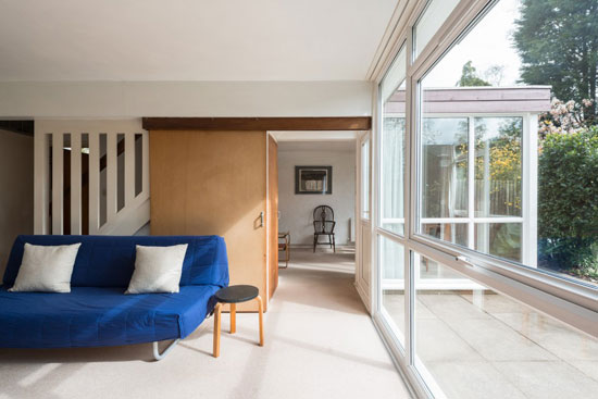 1960s Eric Lyons-designed Span House in New Ash Green, Kent