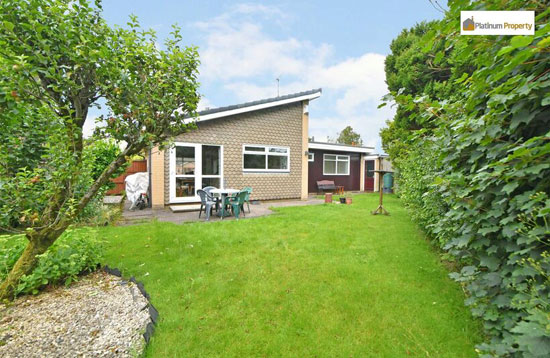 1960s midcentury modern house in Meir Heath, Staffordshire