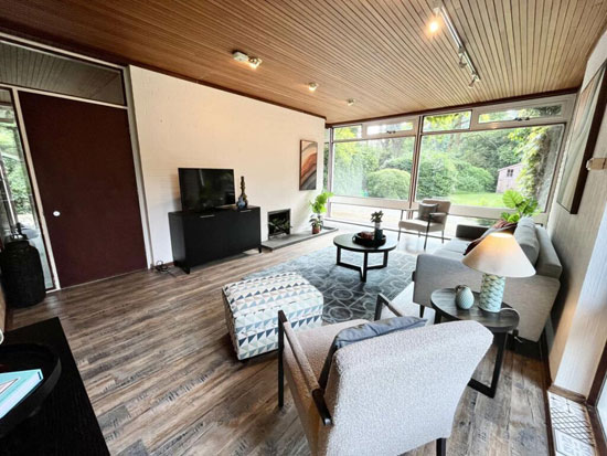 1960s modern house in Eccleston Park, Prescot, Merseyside