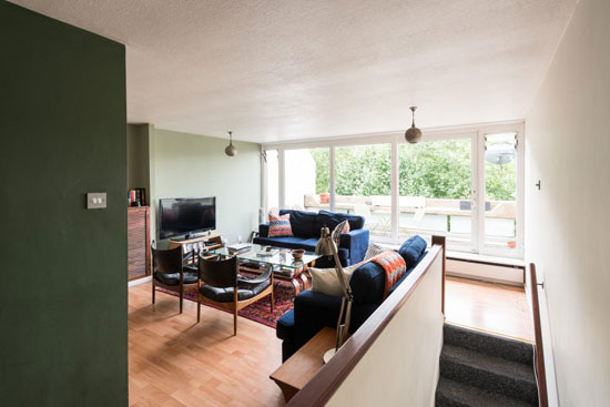 1970s Peter Tabori-designed duplex apartment in London N19