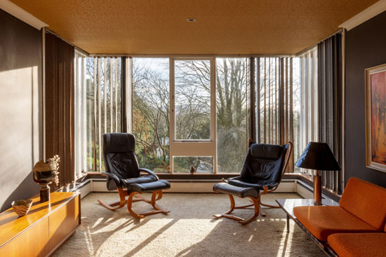 1960s modern house in Parbold, Lancashire