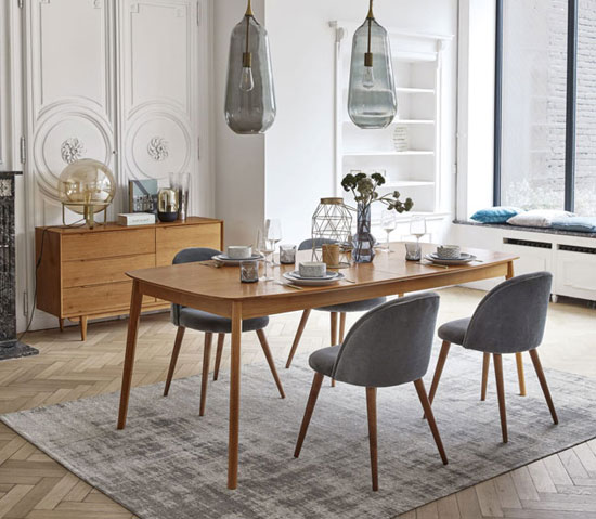 Portobello midcentury modern furniture at Maisons Du Monde