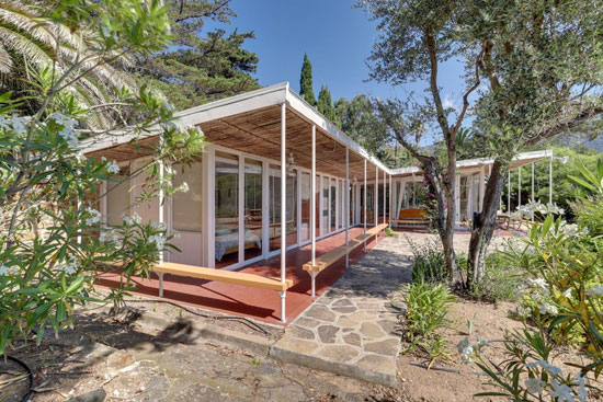 1950s Henri and Jean Prouve Villa Dollander in Le Lavandou, Cote D'Azur, France