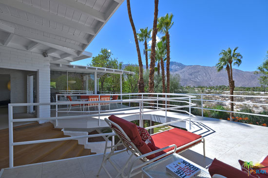 1950s midcentury modern property in Palm Springs, California, USA