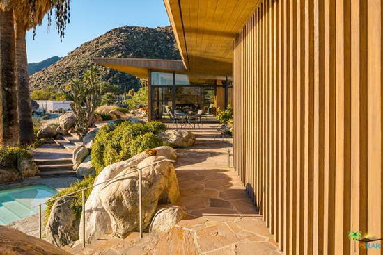 Iconic midcentury modern: The Edris House by E Stewart Williams in Palm Springs, California, USA