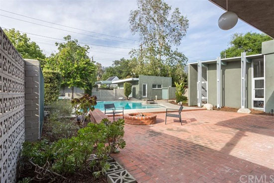1950s modernism: Marsh, Smith, and Powell-designed Bendel Residence in Pasadena, California, USA