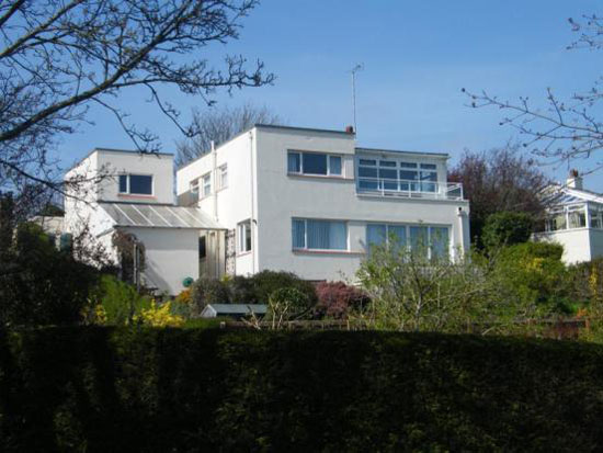 1930s William Lescaze-designed modernist property in Paignton, Devon