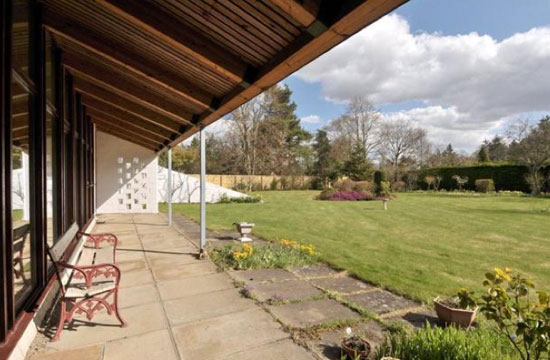 Crathinard 1970s three-bedroom modernist house in Blairgowrie, Perth and Kinross, Scotland